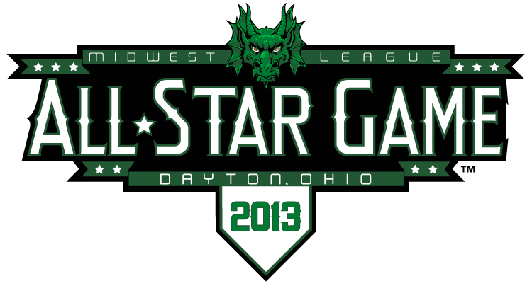 Midwest League All-Star Game 2013 Primary Logo iron on heat transfer